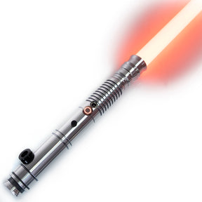 SaberCustom lightsaber 12 sound fonts with convertec wheel to support belt clip infinite color change smooth swing