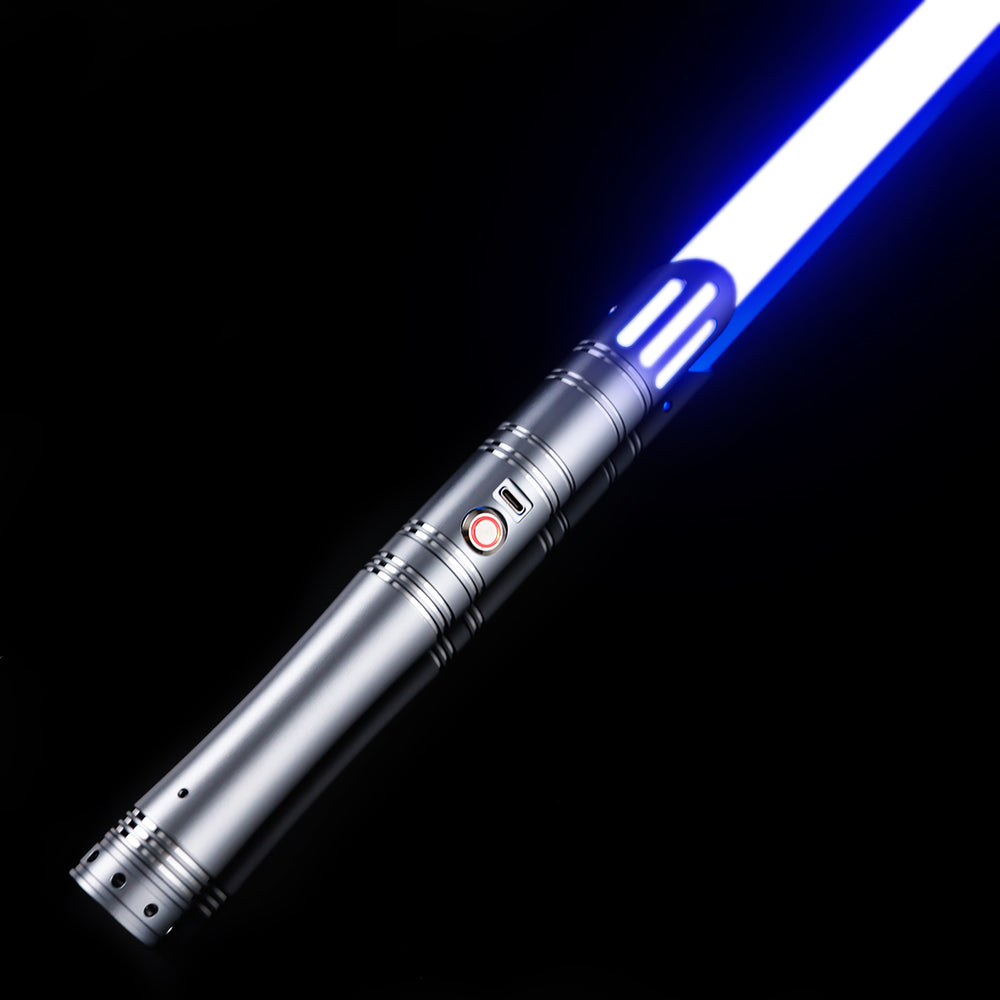 SaberCustom Dueling Bluetooth Lightsaber Neopixel 16 Sound Fonts Infin