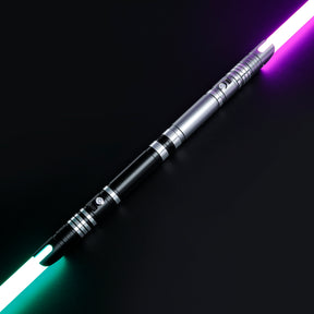 2 x SaberCustom heavy dueling lightsaber fx smooth swing XRGB3.0 infinite color changing 72cm blades C036