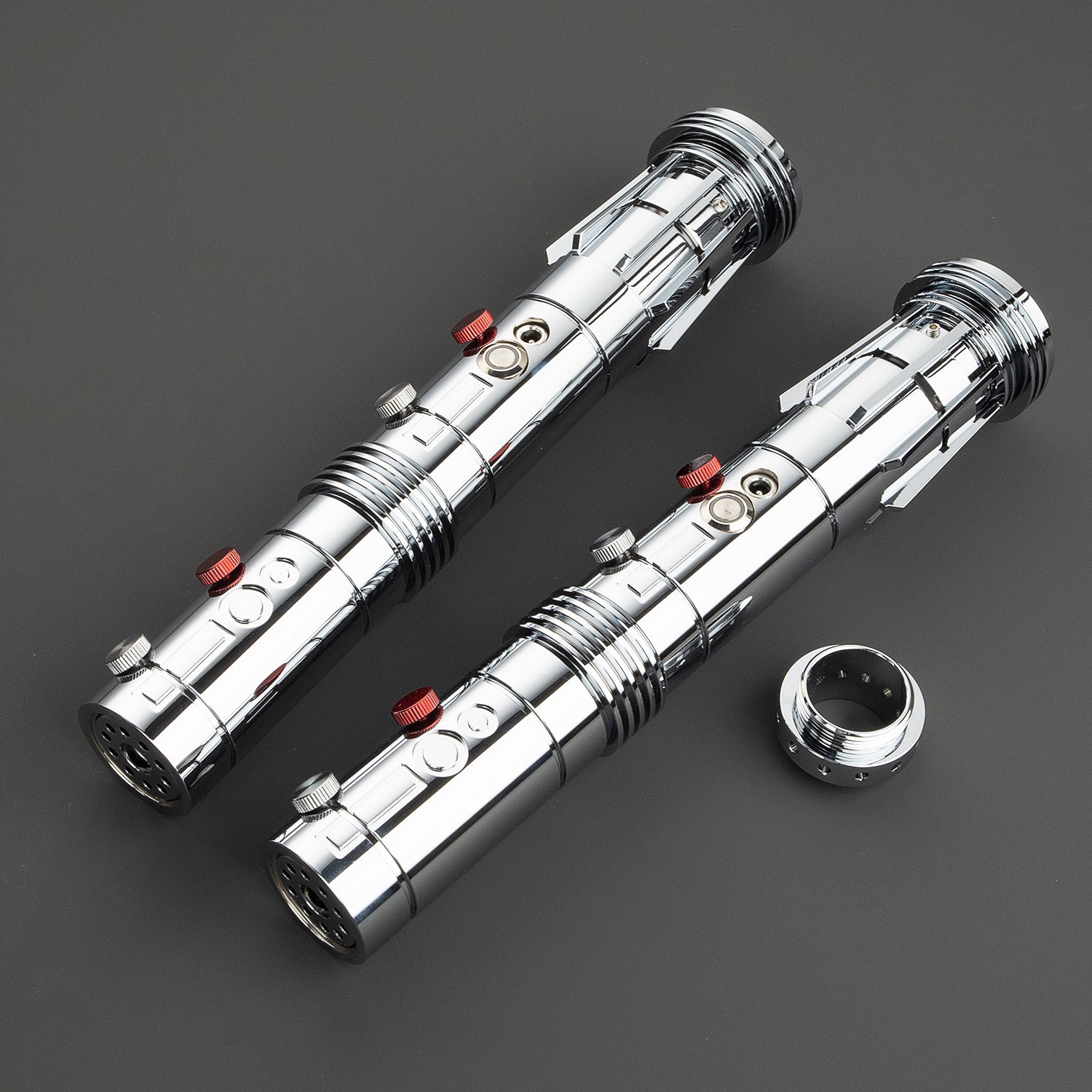 SaberCustom Darth Maul Xenopixel v3 Lightsaber Double Blades Light Saber  including 2 handles NO021