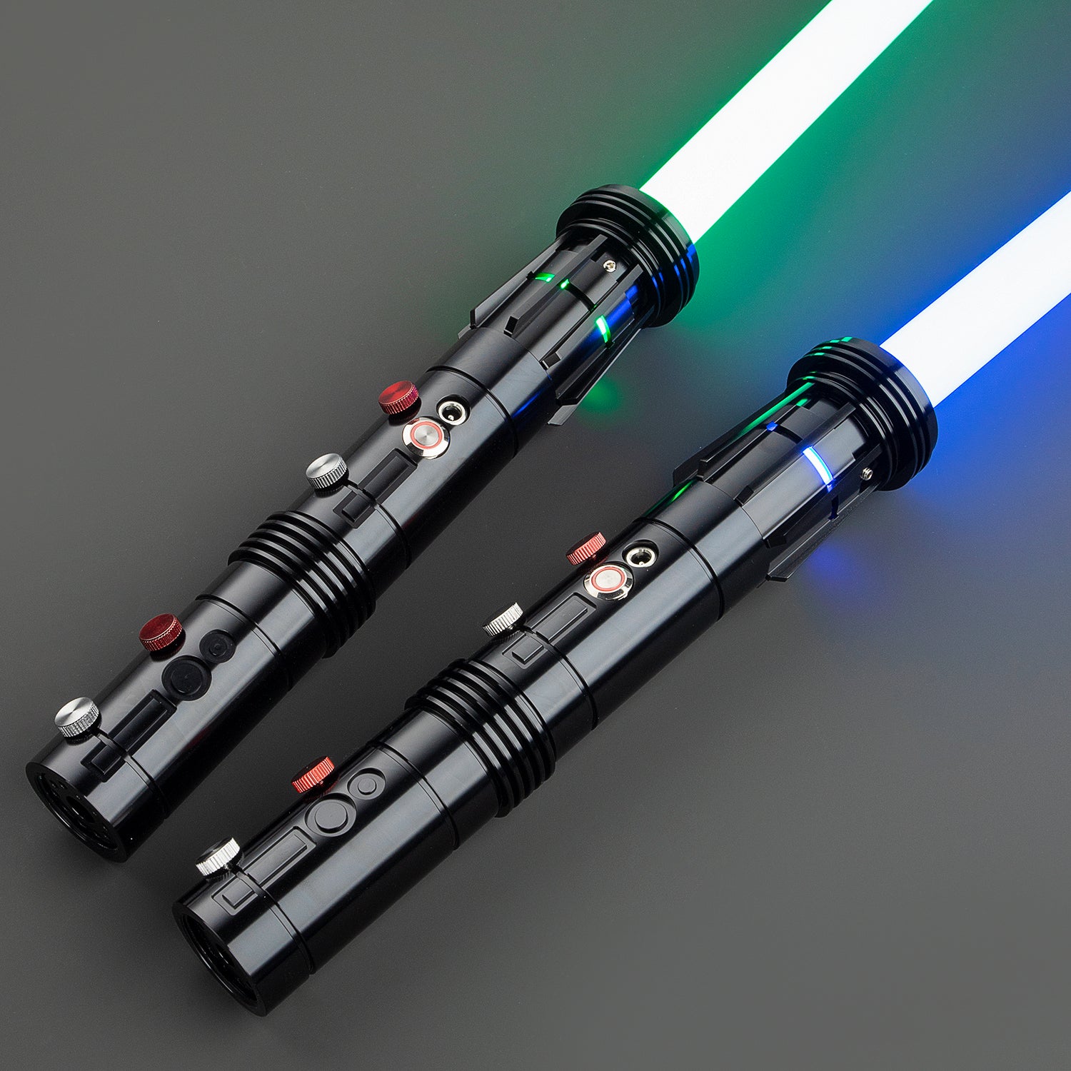 SaberCustom Darth Maul Xenopixel v3 Lightsaber Double Blades Light Saber including 2 handles NO021