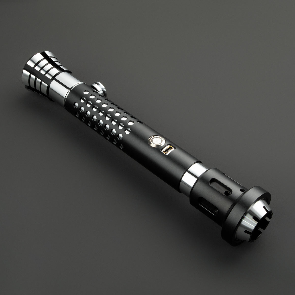 SaberCustom lightsaber complete VHC empty hilt without electronic kit or blade easy to handle and belt clip included