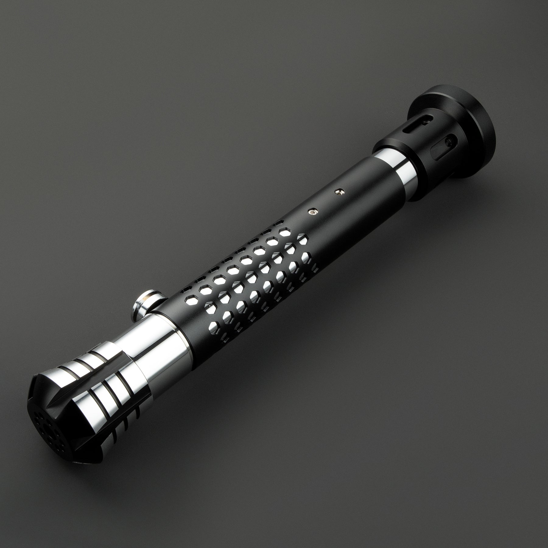 SaberCustom lightsaber complete VHC empty hilt without electronic kit or blade easy to handle and belt clip included