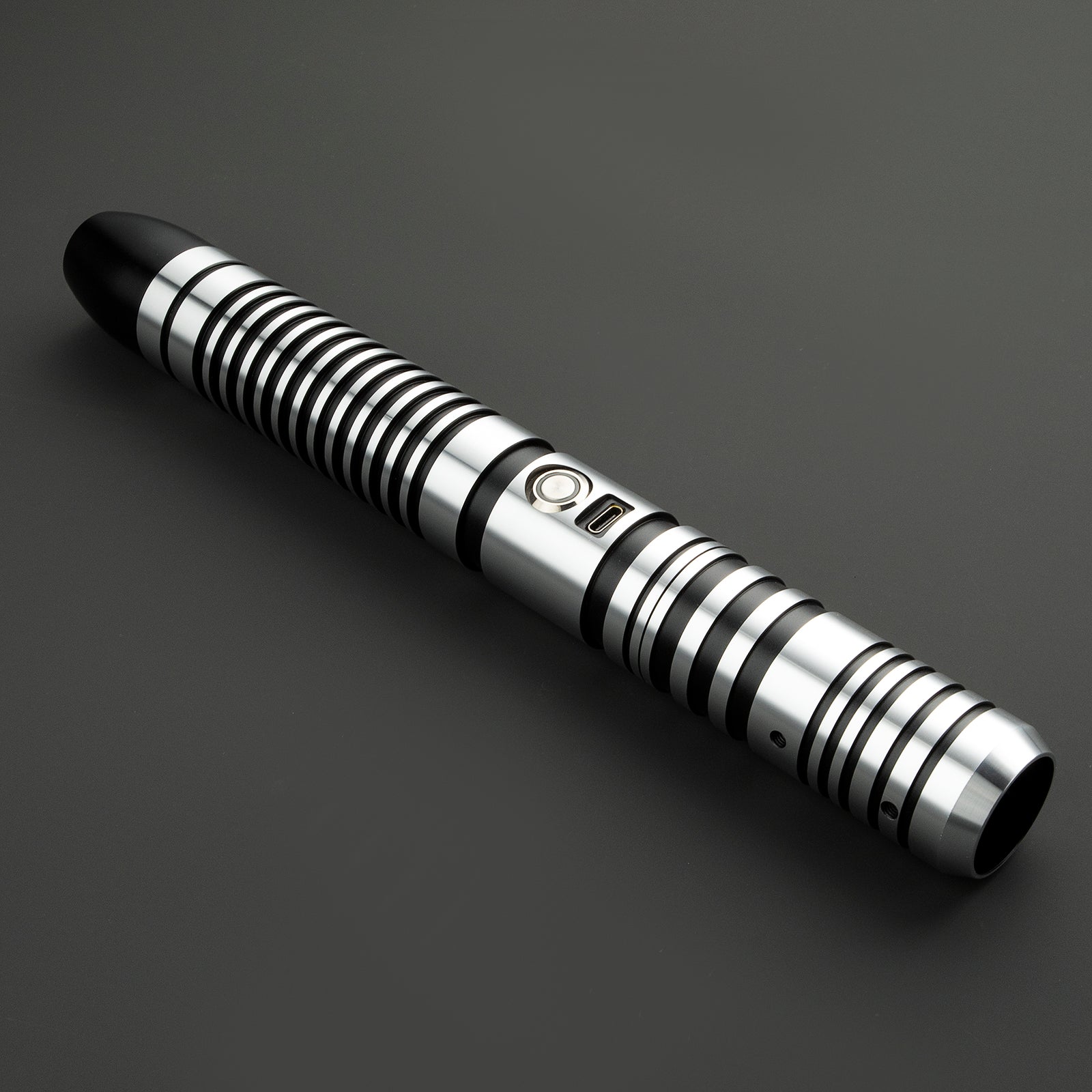 SaberCustom Dueling Bluetooth Lightsaber Neopixel 16 Sound Fonts Infinite Colors Changing with Shell NO114