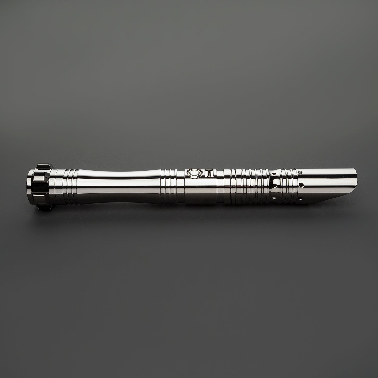 SaberCustom proffie 2.2 dueling lightsaber fx smooth swing infinite color changing black saber