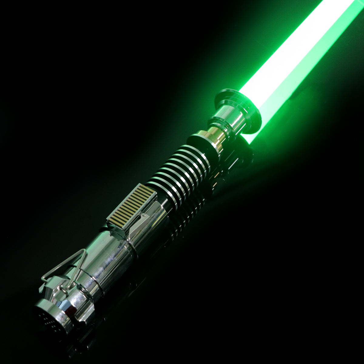 SaberCustom Luke Skywalker Force Heavy Dueling Light Saber 12 Sound Fonts Infinite Color Changing with Sensitive Smooth Swing