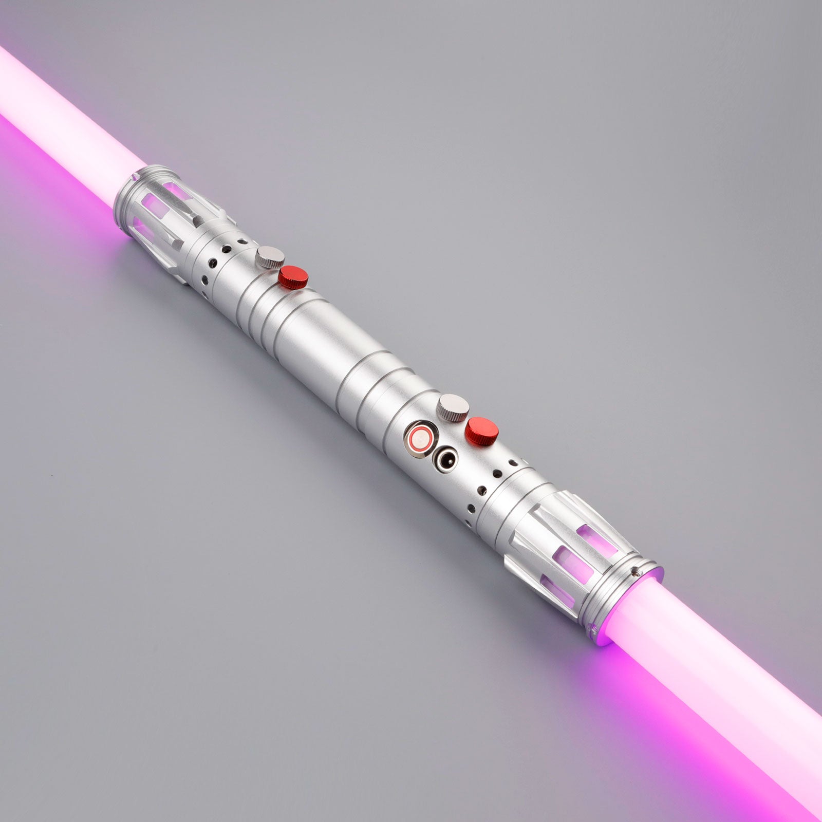 SaberCustom Xenopixel v3 Light Saber double blades Lightsaber can not be Separated to 2 Handles Infinite Colors Changing 16 Sound Fonts Support Bluetooth