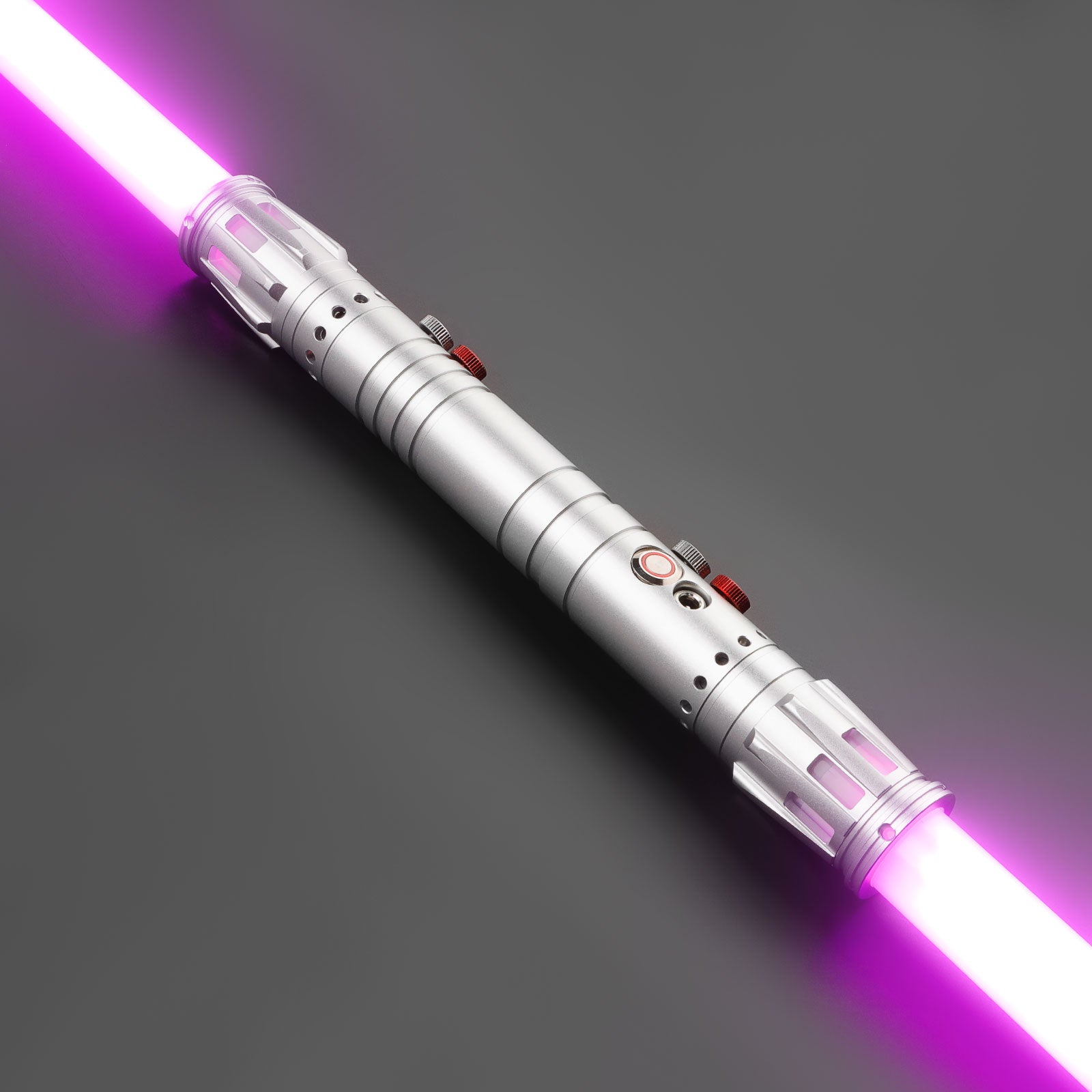 SaberCustom Xenopixel v3 Light Saber double blades Lightsaber can not be Separated to 2 Handles Infinite Colors Changing 16 Sound Fonts Support Bluetooth