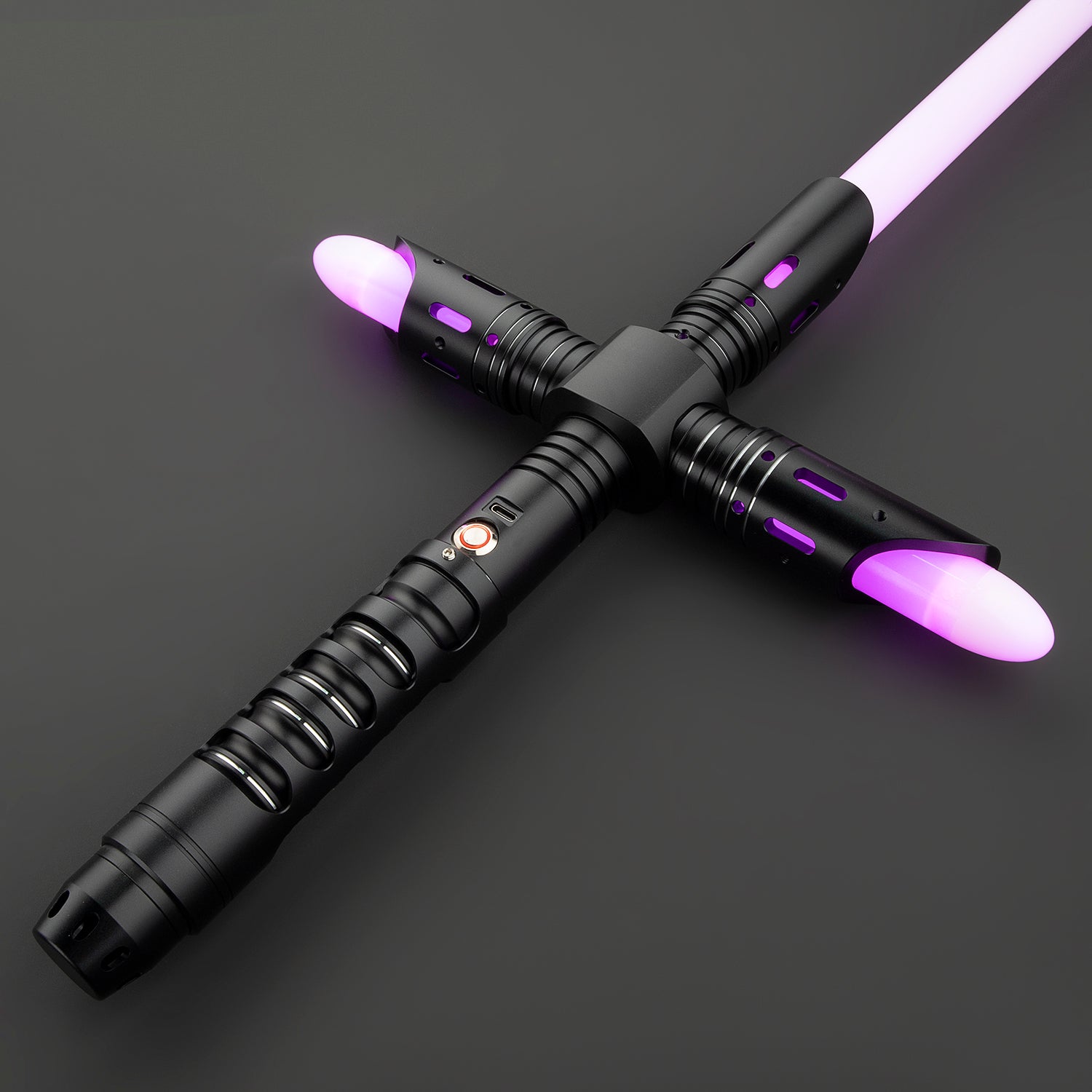 SaberCustom Cross Gurad Neopixel Xeno v3 Lightsaber Infinite Colors Changing Dueling light Saber NO106