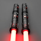 SaberCustom Darth Maul Xenopixel v3 Lightsaber Double Blades Light Saber including 2 handles NO021