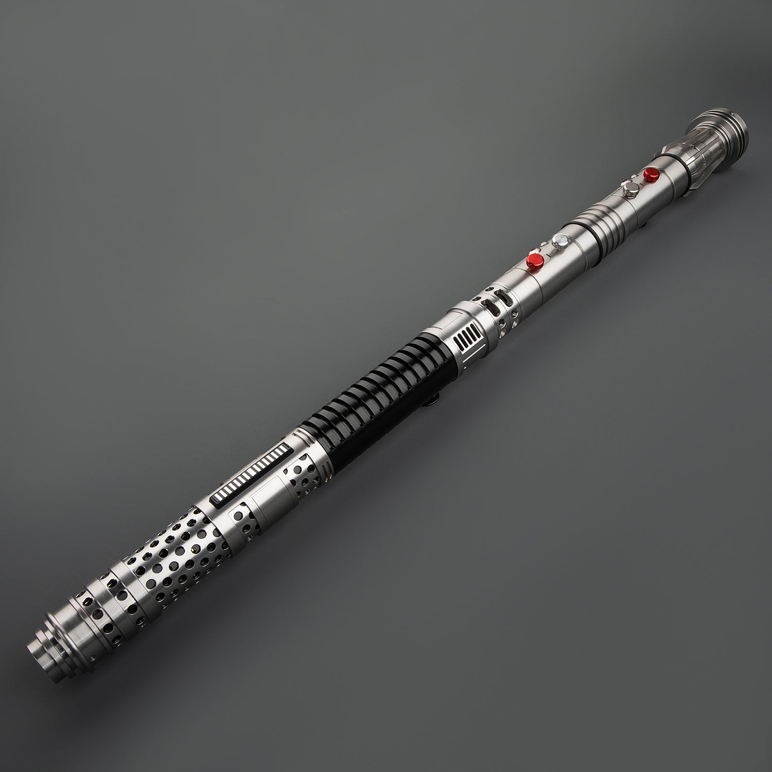 SaberCustom Double Blades Darth Maul Xenopixel v3 Lightsaber  Support to be Separated to 2 Handles NO080